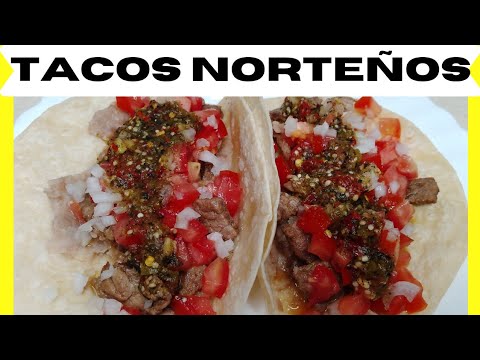TACOS NORTEÑOS + SALSA ESPECIAL PARA ACOMPAÑARLOS | MIREYA COCINANDO