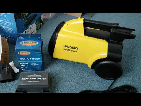 Eureka Mighty Mite 3670G Canister Vacuum Unboxing &...