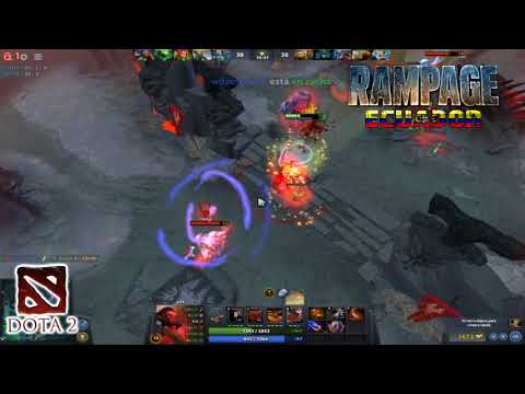 rampage ecuador axe dota 2