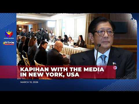 Kapihan with the Media in New York, USA 3/10/2026