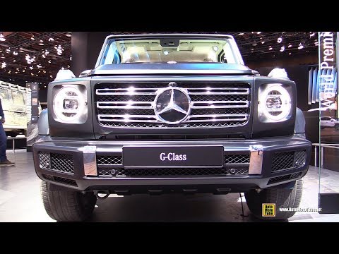 2019 Mercedes G-Class G500 - Exterior and Interior Walkaround - Debut at 2018 Detroit Auto Show