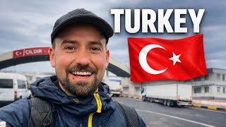 Walking Around the World: Crossing into Turkey on Foot