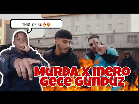 AFRICAN REACTION TO TURKISH DRILL 🇹🇷🔥| MURDA ft MERO - GECE GÜNDÜZ | FIRST TIME LISTENING TO MURDA🤯