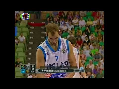 Greece VS Croatia = 76 - 68 (Eurobasket 2009, High Definition 4:3)