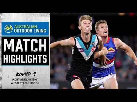 Highlights: Port Adelaide vs Western Bulldogs - Round 9, 2021