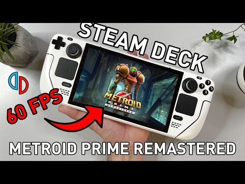 Steam Deck - Metroid Prime Remastered 60 FPS Gameplay & Settings