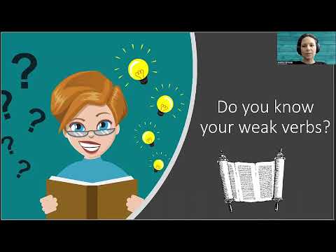 Online Quiz: Biblical Hebrew Weak Verbs