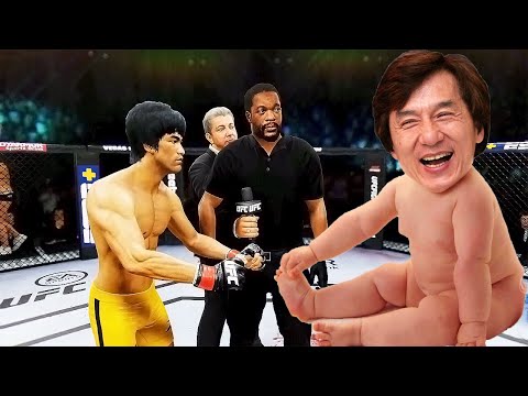 UFC 4 | Bruce Lee vs. Baby Jackie Chan (EA Sports UFC 4)