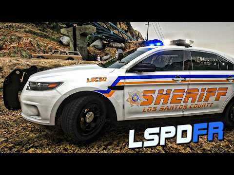 Harris County Sheriff Ford Taurus Patrol | Busy Thursday Shift! | GTA 5 LSPDFR Mods