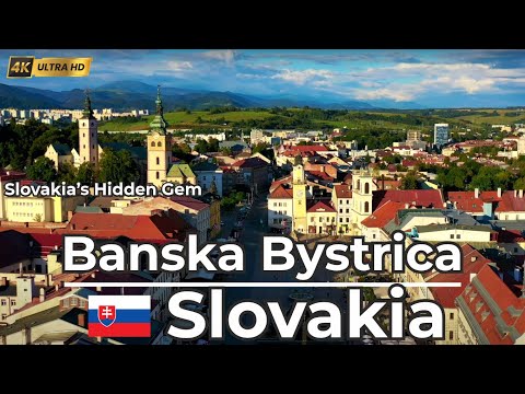 Explore Banská Bystrica , Slovakia | 4K Walking Tour Through a Historic European Gem
