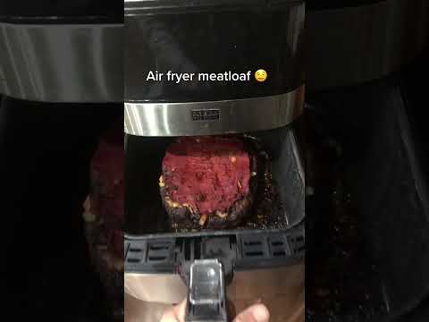 Air fryer meatloaf: quick & easy recipe#airfryerrecipe #meatloaf #easyrecipe #quickdinner