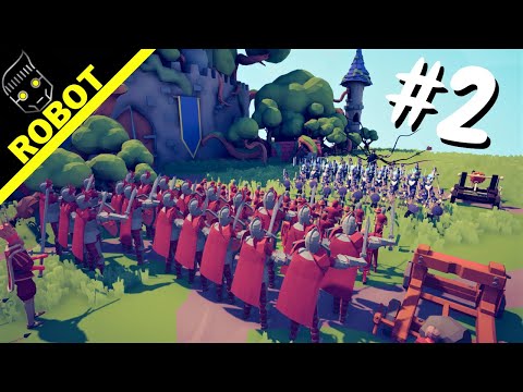 Medieval Army VS Undead Army! | TABS (Totally Accurate Battle Simulator) | Part 2 Gameplay