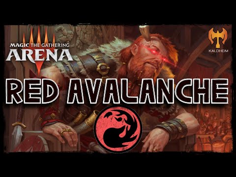 Frostburn Speeders | MTG Arena - Mono Red Aggro Snow Burn Artifacts and Treasure BO1 Standard