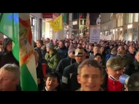 07.11.2020 Corona-Infotour des Vereins "Bayern steht zusammen e.V."  in Leipzig