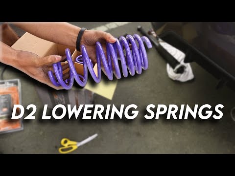 How to Install D2 Lowering Springs | 10th Gen Civic
