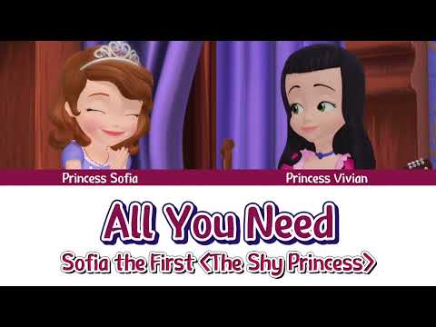 All You Need - Colour Coded Lyrics | Sofia The First : The Shy Princess