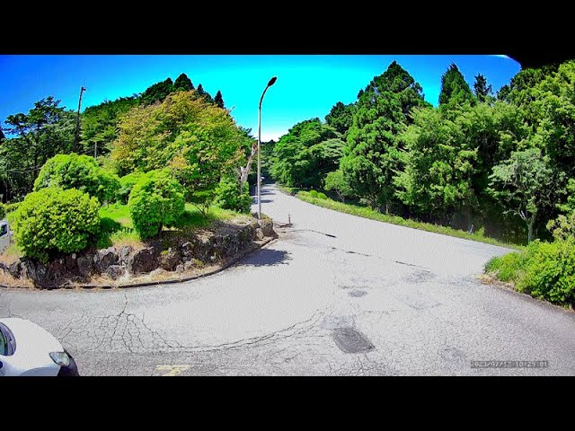 伊豆天城リゾート 天城高原サービスセンター（ホテルハーヴェスト天城高原方面の道路）