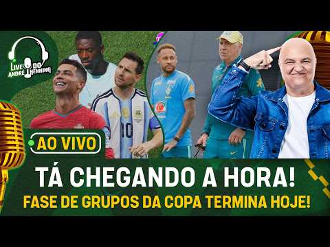 AO VIVO: DIA ABSURDO DE COPA! MESSI, CR7 E KANE EM CAMPO; PREPARAÇÃO DO BRASIL; 3 DO DEMBELÉ E +