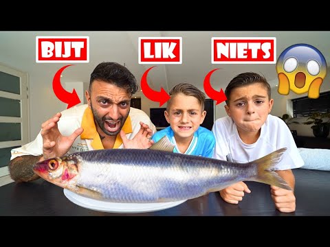 BIJT, LIK OF NIETS CHALLENGE 😱| LAKAP JUNIOR
