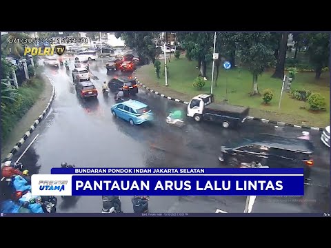 NTMC POLRI - PANTAUAN ARUS LALU LINTAS SORE 30/10/2025