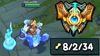 Rank 10 JUNGLER Plays Nunu Rework For the First Time! | Epic Snowball Escapes!