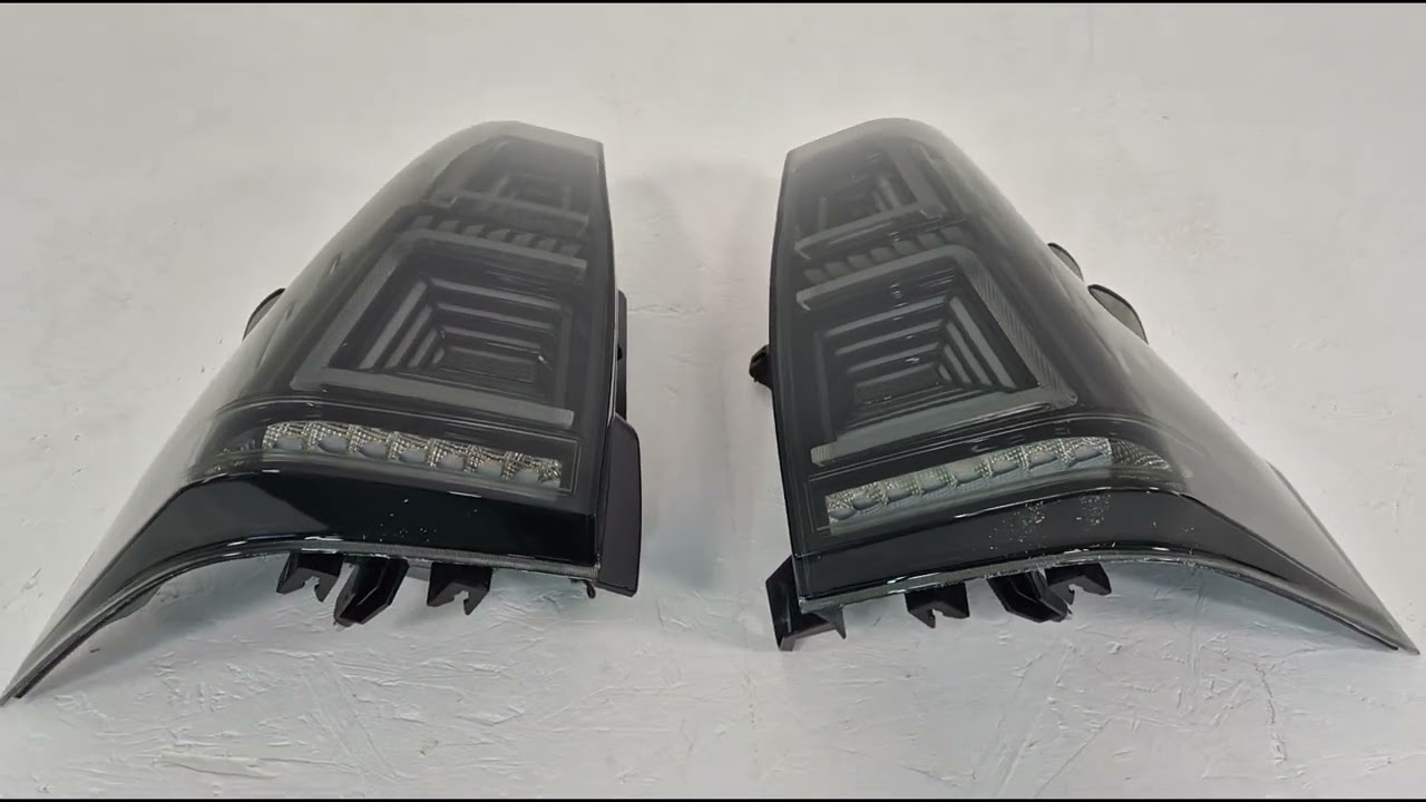 Toyota Land Cruiser Prado 150 2009–2023 Zadní LED světla V2 (2017-2023, 2 ks) Video 1