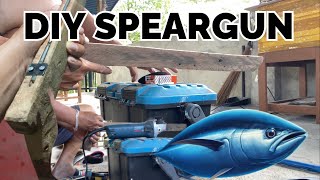 MAKING DIY SPEARGUN