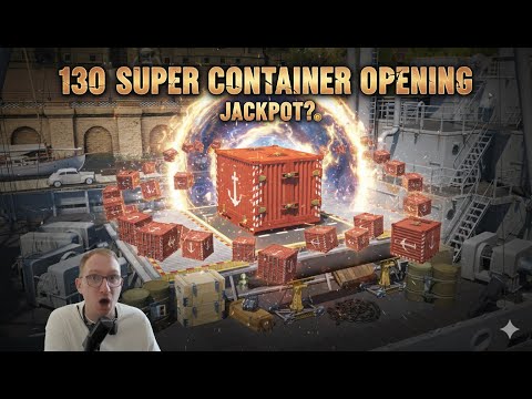 🤞🍀LUCKY SUPER CONTAINER OPENING 🍀🤞(World of Warships deutsch / german)