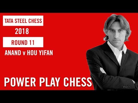 Tata Steel Chess 2018, Round 11 Vishy Anand v Hou Yifan