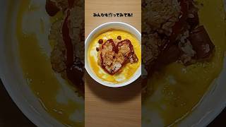 【レンジで一発!!】シンプルオムライス! #料理 #ずぼら飯 #オムライス #簡単レシピ #星天羅  #超簡単