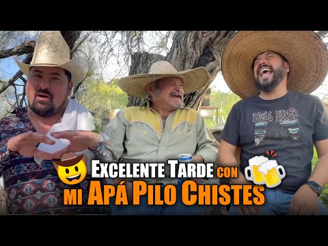 Excelente tarde que pasamos El Pariente y yo con mi apá Pilo Chistes | Tito El Ranchero