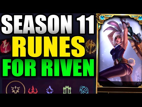 S11 *BEST* RIVEN RUNES GUIDE! - League of Legends