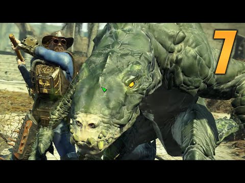 Fallout 4 Nuka World DLC Walkthrough - Part 7 "GATOR CLAWS!" (Let's Play, Playthrough)