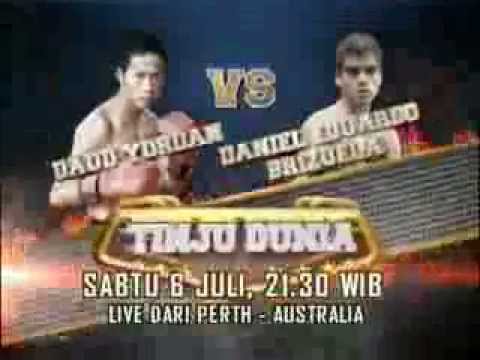 MENANG Daud Yordan vs Daniel Eduardo Brizuela u0027Tinju Dunia Sabtu 06 Juli 2013  Pkl, 21 30 WIB