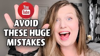ADVICE FOR NEW YOUTUBERS! 10 HUGE MISTAKES YOUTUBERS MAKE!