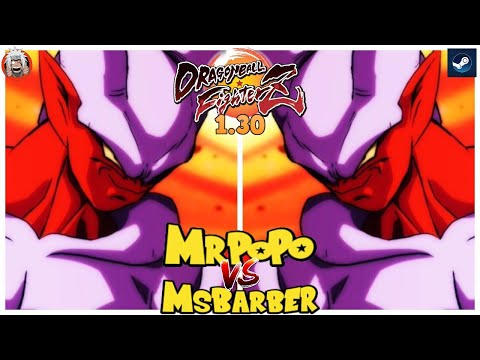 DBFZ Mr PoPo vs Ms_Barber - Mirror match! - Ver 1.30