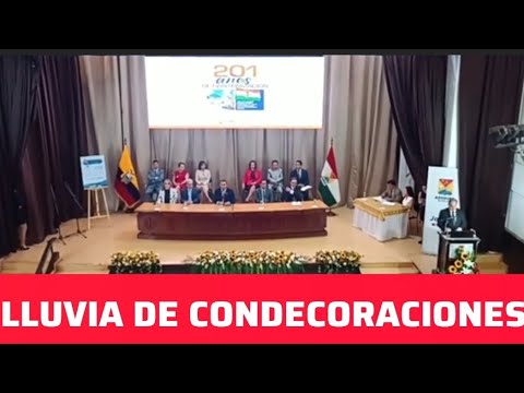 ​¡Lluvia de Reconocimientos! Azogues premia la excelencia.                      