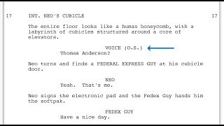 Screenwriting: Anatomy of a Screenplay - Pre-Production