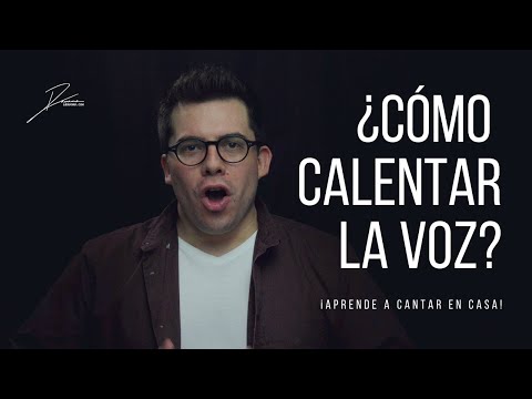 Como cantar bien en casa.- EJERCICIO DE CALENTAMIENTO | JORGE ROMANO.