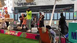 J-Sol &amp; Merom Addis - Wild Thoughts live @ Stratford Westfield Presents Launch