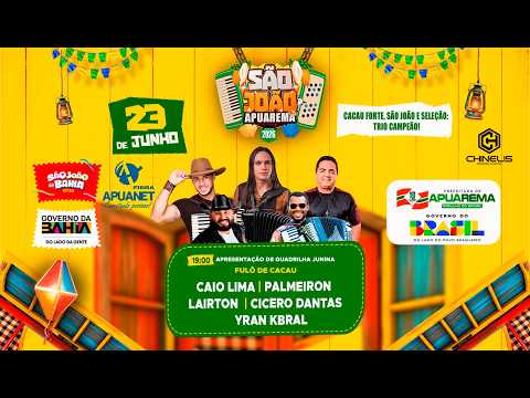 Segunda Noite do São João de Apuarema 2026