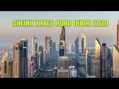 Dubai Sheikh Zayed Road View
