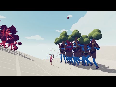 Ballon Archer & 10x Сheerleaders Vs 10x Every Unit TABS Totally Accurate Battle Simulator