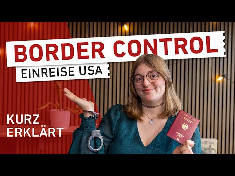 Grenzkontrolle USA - das musst du unbedingt beachten! 🇺🇸🚨 | Kurz Erklärt