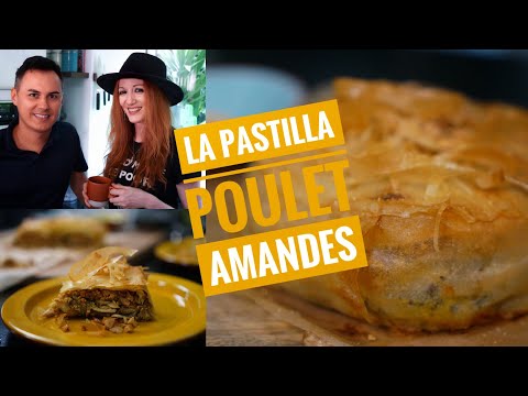 Recette de la pastilla poulet amandes : succès assuré 😜