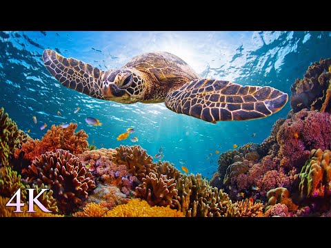 11HRS of 4K Turtle Paradise - Undersea Nature Relaxation Film + Meditation Music by Jason Stephenson