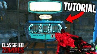 How To PACK A PUNCH on CLASSIFIED Tutorial (Black Ops 4 Zombies Gameplay PAP Parts Tutorial Guide)