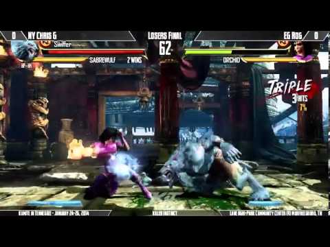 Kumite in Tennessee 14 Killer Instinct Loser's Final NY Chris G vs EG Rog