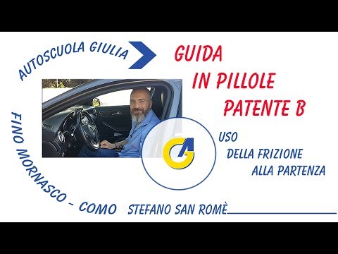 05 - Uso della frizione alla partenza (come non spegnere il motore)