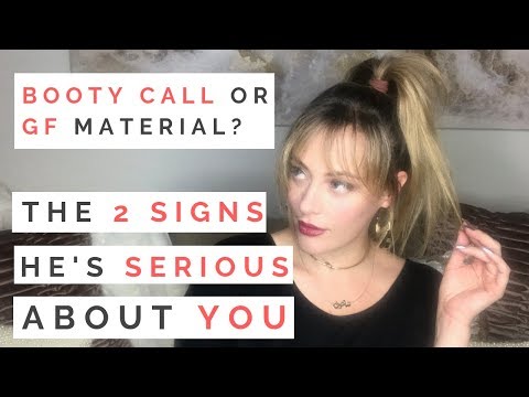 DATING ADVICE: How To Tell If He's Serious About You...Or Is It Just A Booty Call? | Shallon Lester Video